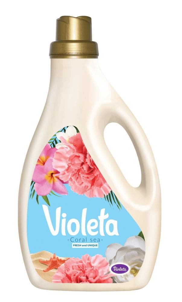Violeta mehčalec za perilo 2,7 l ali do 77 pranj Akcija v trgovini E.Leclerc