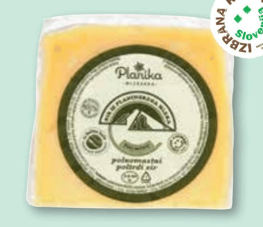 Sir Tolminc cca 280 g Mlekarna Planika Akcija v trgovini Spar