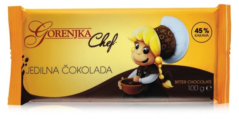 Jedilna čokolada Gorenjka 100 g Akcija v trgovini Tuš