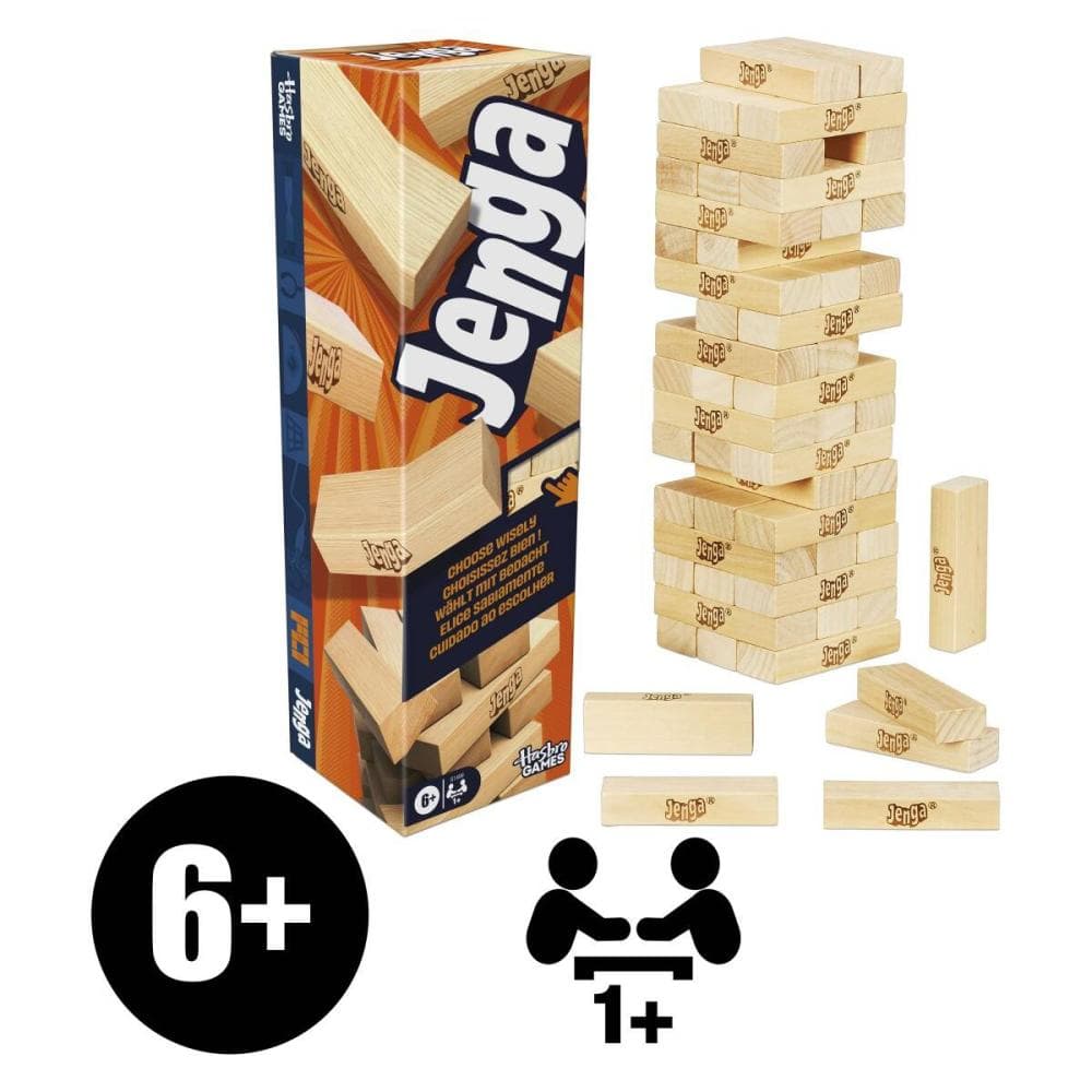 Jenga Hasbro Games Akcija v trgovini Mueller