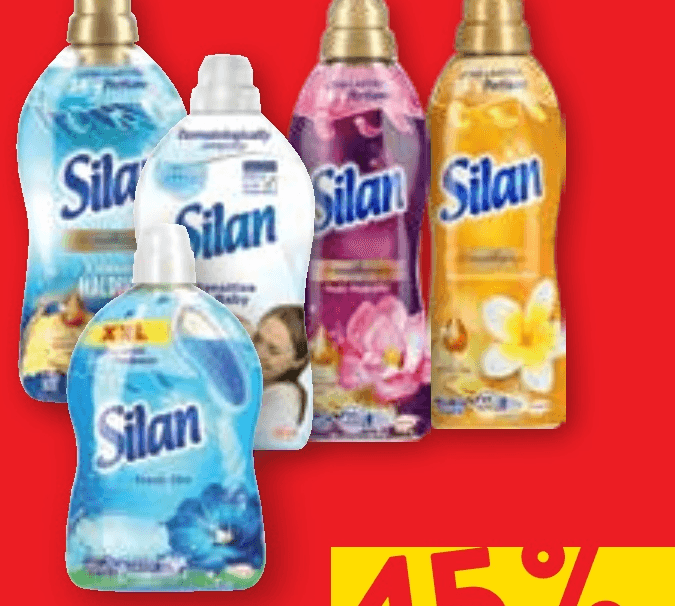 Mehčalci Silan Akcija v trgovini Spar