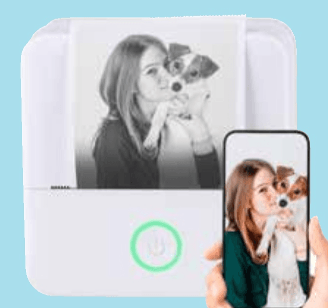 Tiskalnik fotografij Mini Bluetooth Akcija v trgovini Mercator