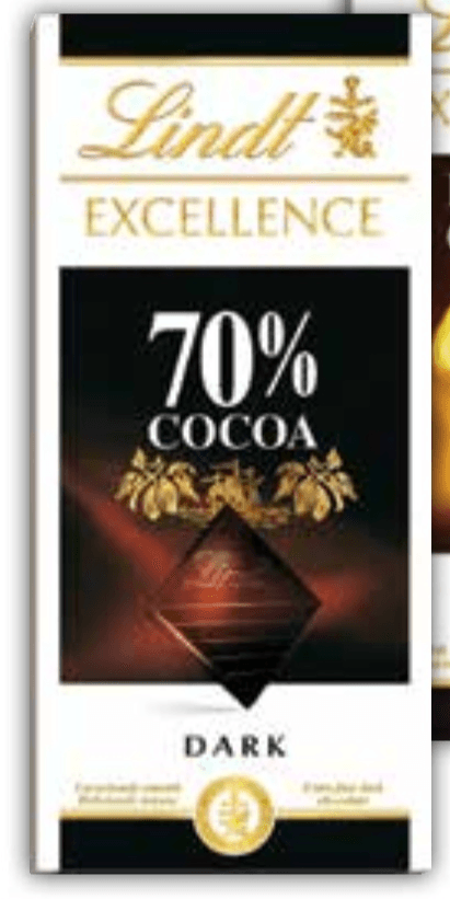 Lindt Excellence temna čokolada 100 g Akcija v trgovini Spar