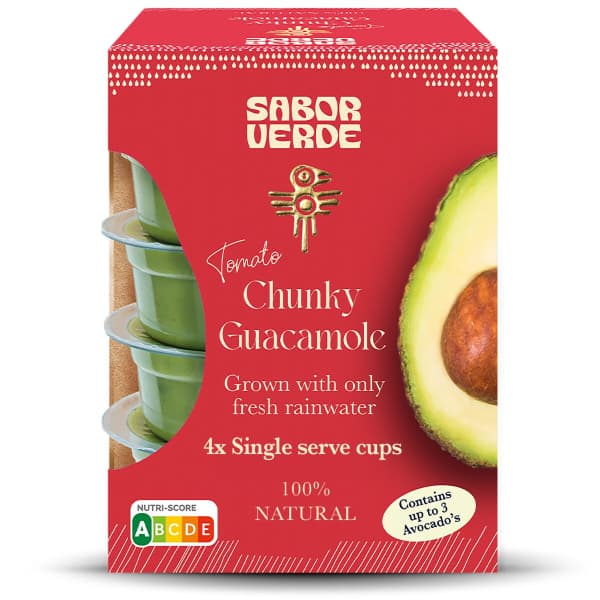 Guacamole namaz ali avokadov namaz Sabor Verde 4 x 57 g Akcija v trgovini Mercator