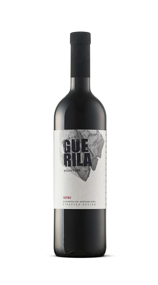 Guerila kakovostno vino ZGP Barbera, Cabernet Franc ali Retro Red 0,75 l Akcija v trgovini E.Leclerc