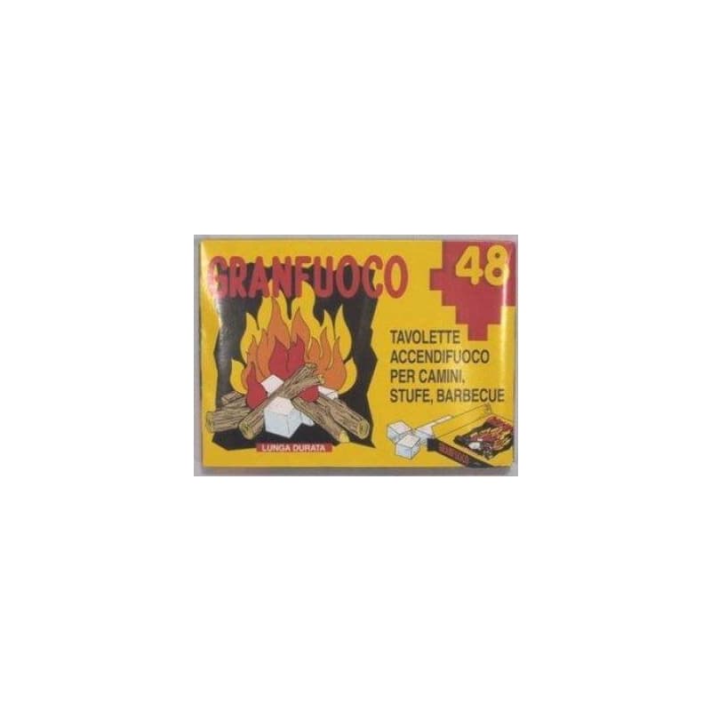 Vžigalne kocke 48/1 Granfuoco Akcija v trgovini Tuš