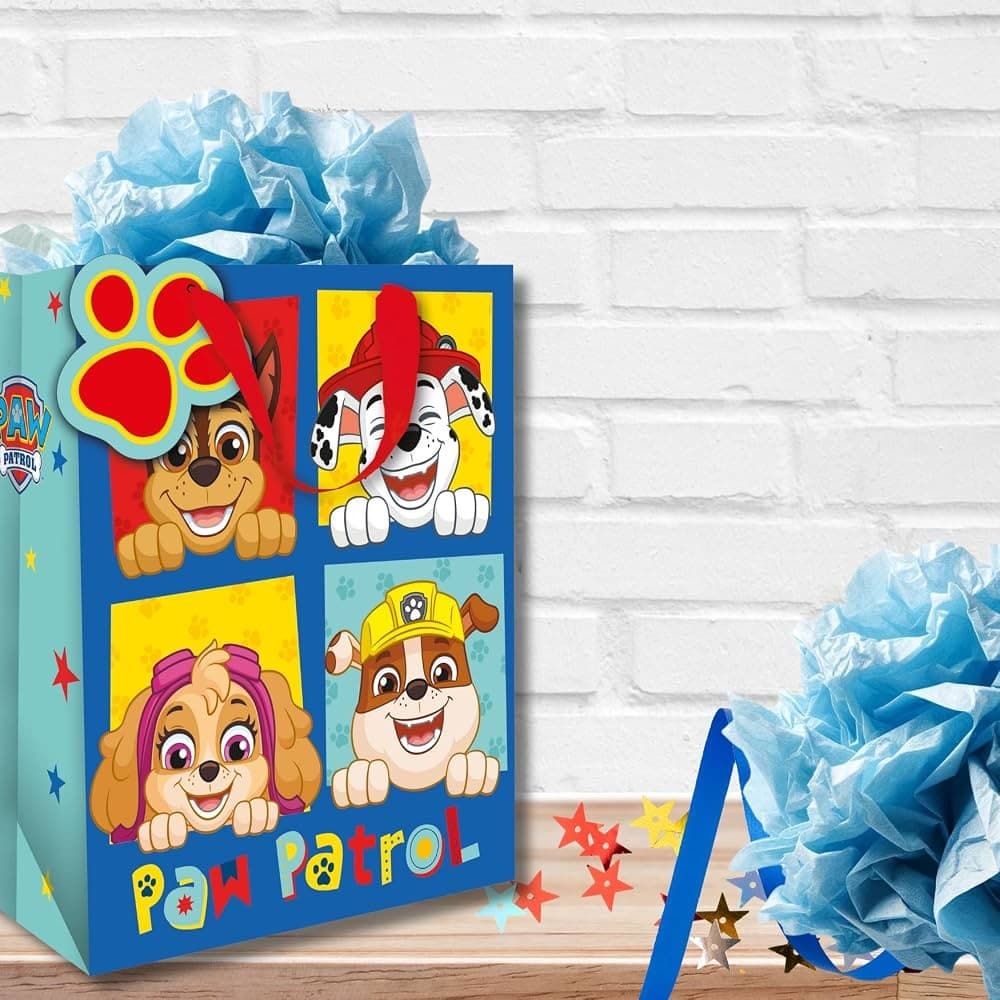 Darilna vrečka Paw Patrol pribl. 26,7 x 33 x 11,4 cm Akcija v trgovini Tedi