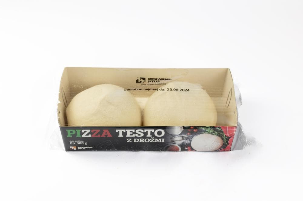 PPS zamrznjeno testo za pizzo z drožmi 2 x 300 g Akcija v trgovini Jager