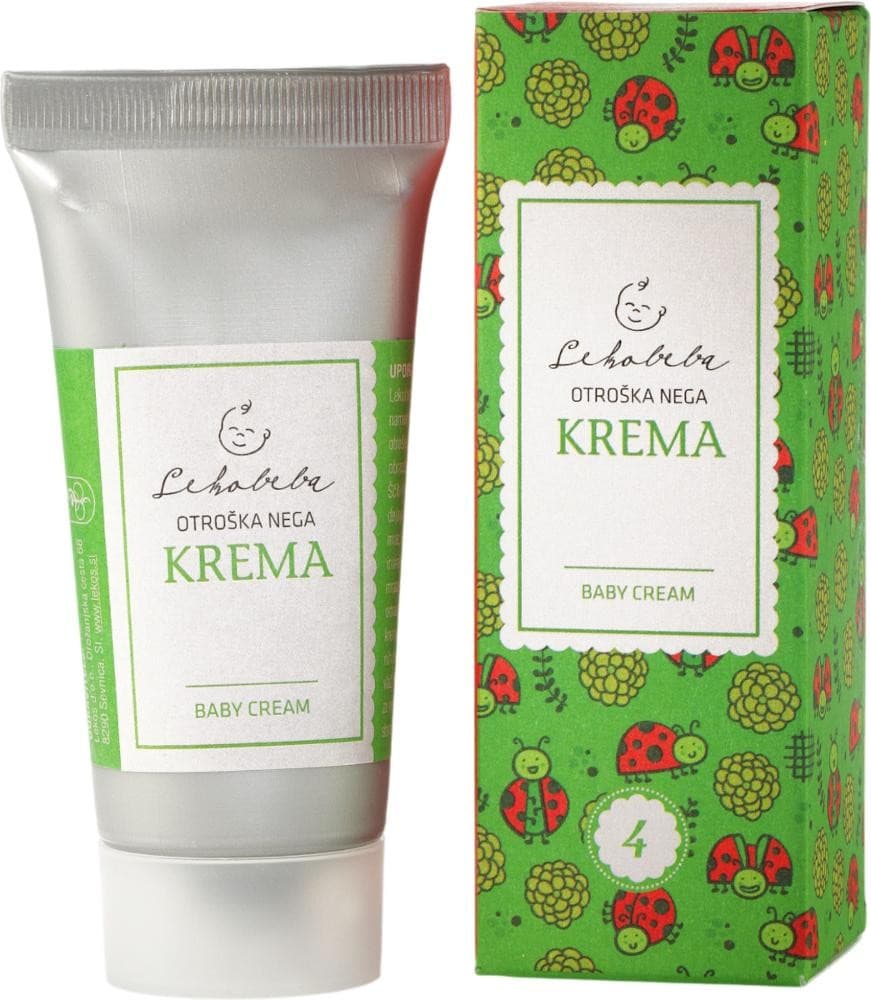 Lekobeba negovalna otroška krema 50 ml Akcija v trgovini Dm