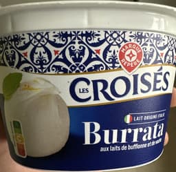 Croisés sir Burrata
