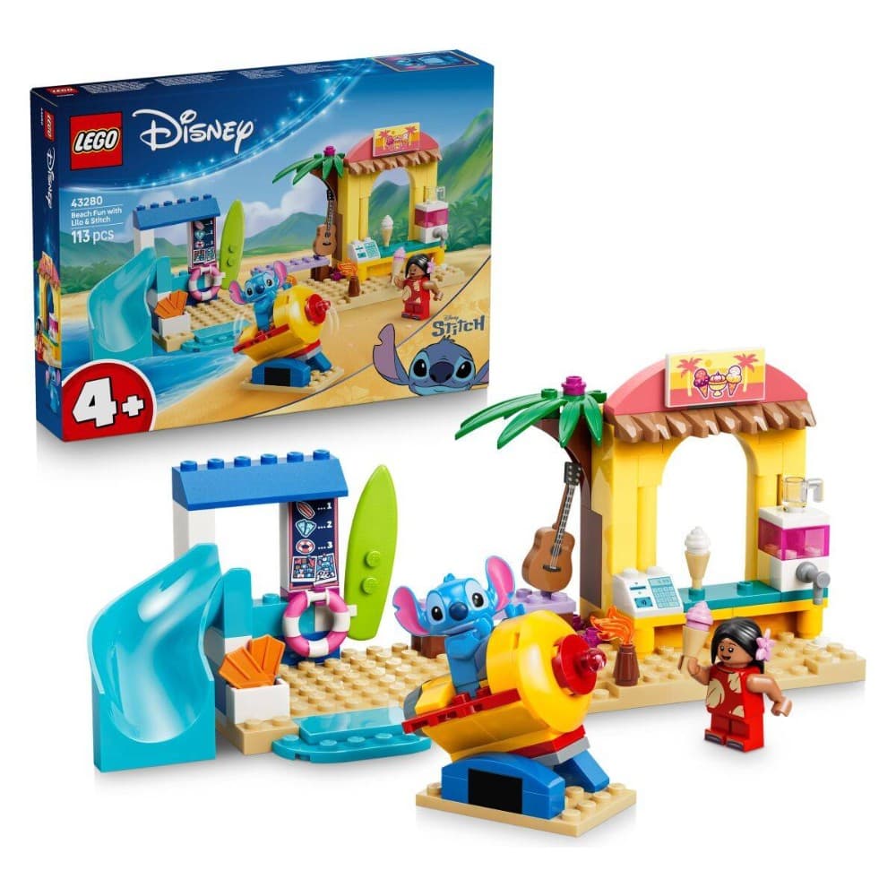 Lego Disney Classic Zabava na plaži z Lili in Žverco Akcija v trgovini Regal Shop