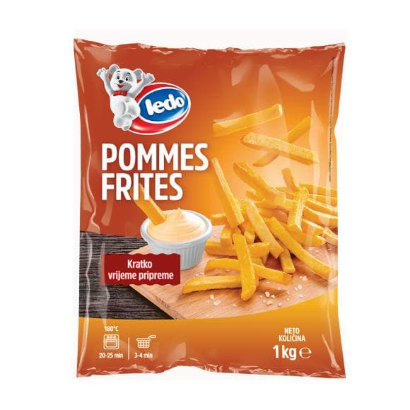 Pomfri 1 kg Ledo Akcija v trgovini Mercator