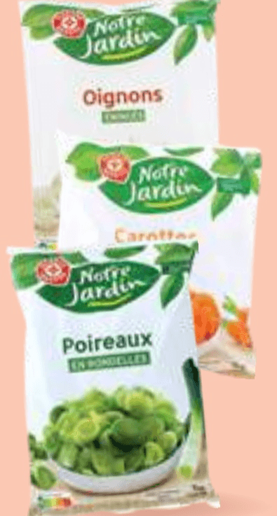 Narezana čebula Notre Jardin 1 kg Akcija v trgovini E.Leclerc