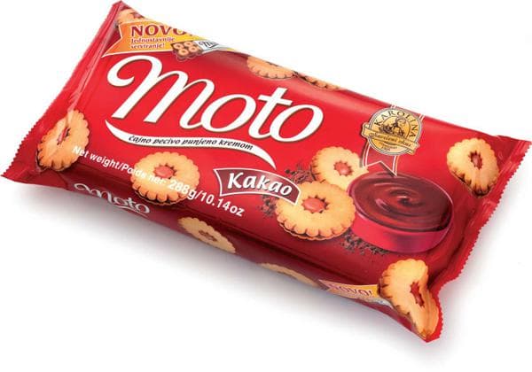 Keksi Moto 288 g Kraš Akcija v trgovini Tuš
