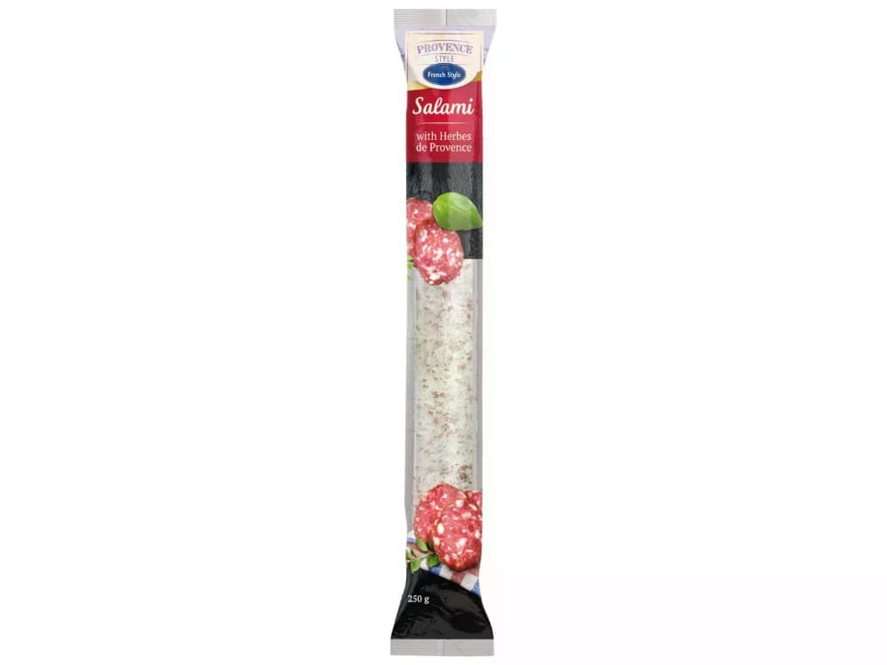 French Style Salama s provansalskimi zelišči 250 g Akcija v trgovini Lidl