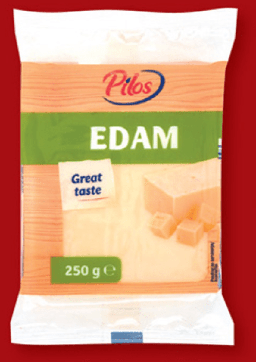Pilos sir Edamec 250 g Akcija v trgovini Lidl