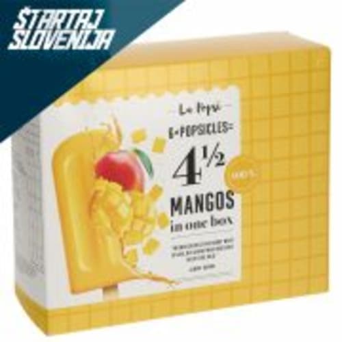 Sladoled La Popsi 6/1, 360 g Akcija v trgovini Spar