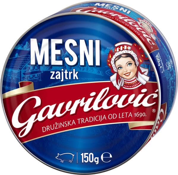Mesni zajtrk Gavrilović 150 g Akcija v trgovini Tuš