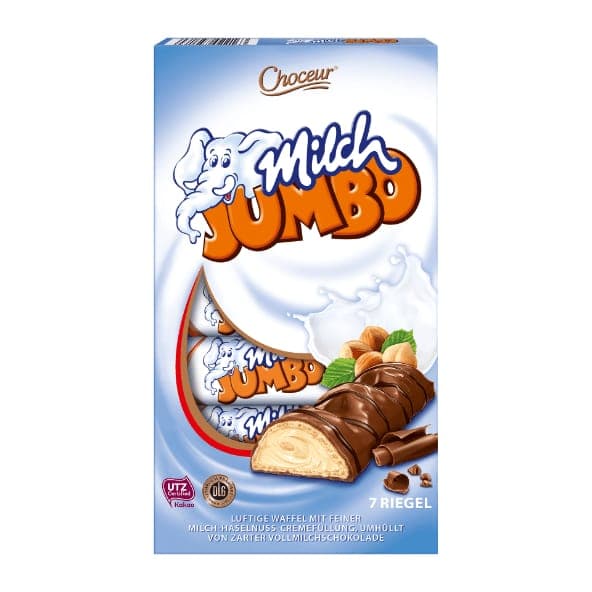 Choceur Mlečne čokoladice Jumbo 150 g Akcija v trgovini Hofer