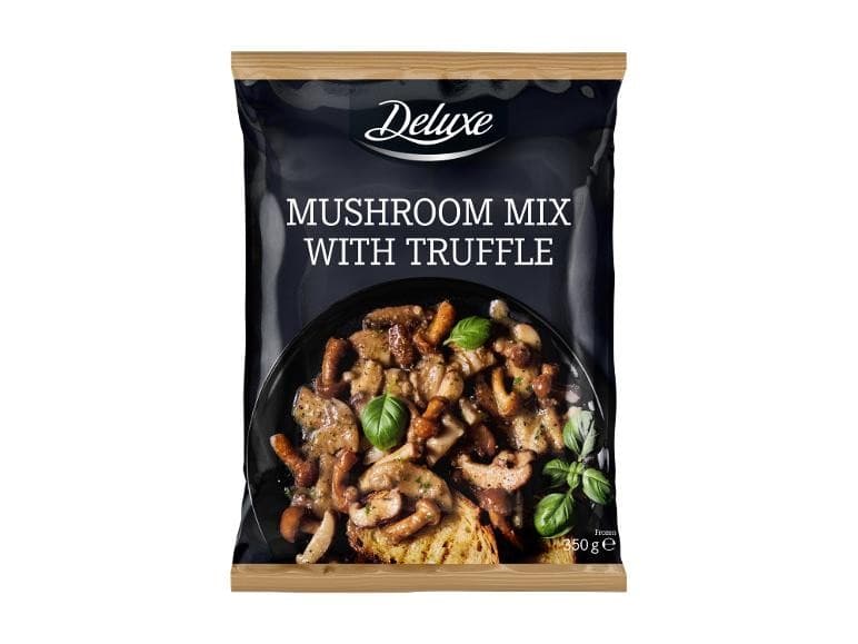 Deluxe Mešanica gob in tartufov 350 g Akcija v trgovini Lidl