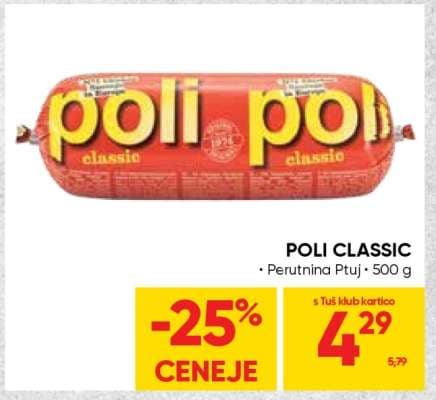 Poli Maxi 1 kg Perutnina Ptuj Akcija v trgovini Jager