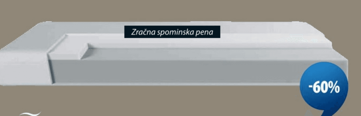 Ležišče iz pene GLOMMA WELLPUR Akcija v trgovini Jysk