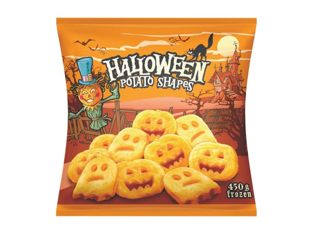 HALLOWEEN krompirjeve hrustljave figurice 450 g Akcija v trgovini Lidl