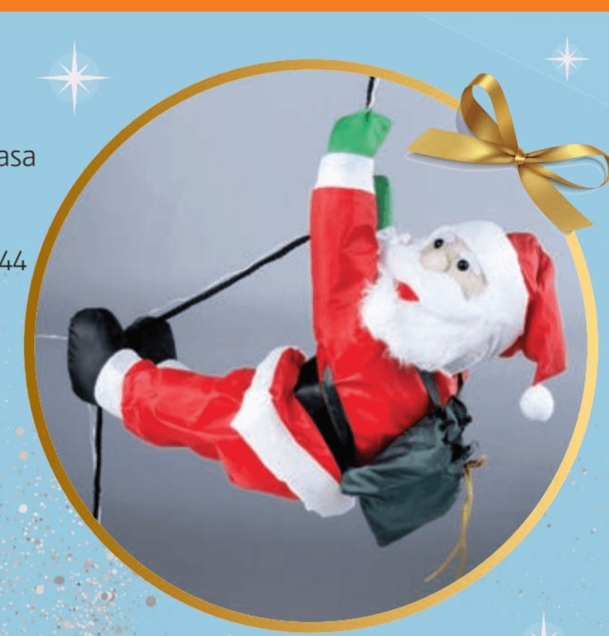 Home Creation LED-Božiček na lestvi/vrvi Akcija v trgovini Hofer