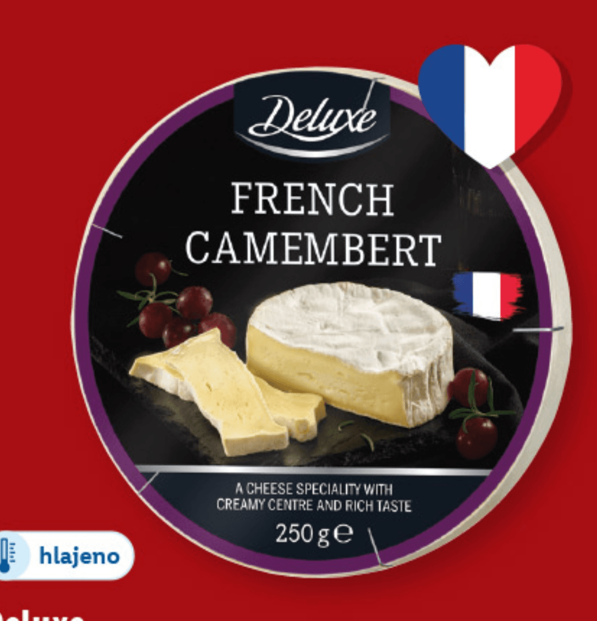 Deluxe sir Camembert 250 g Akcija v trgovini Lidl