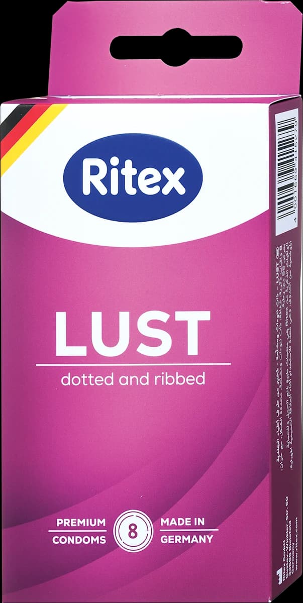 Ritex Lust kondomi 8 kosov Akcija v trgovini Dm
