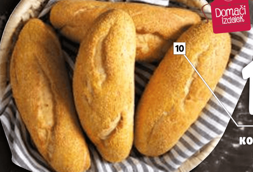 Korni štručka 240 g Akcija v trgovini E.Leclerc