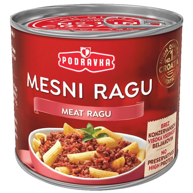 Mesni ragu Bolognese 200 g Podravka Akcija v trgovini Tuš