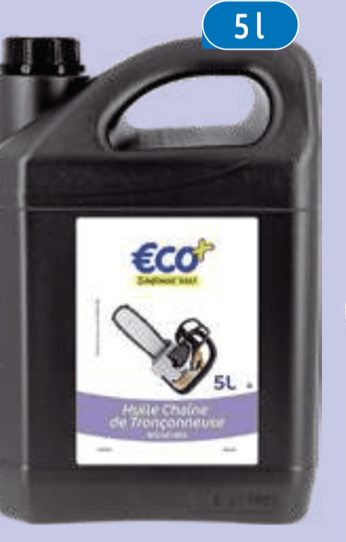 Eco olje za motorne žage 5 l Akcija v trgovini E.Leclerc