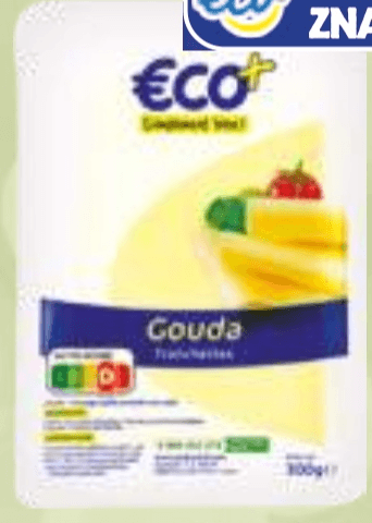 Sir Gauda 300 g ECO+ Akcija v trgovini E.Leclerc