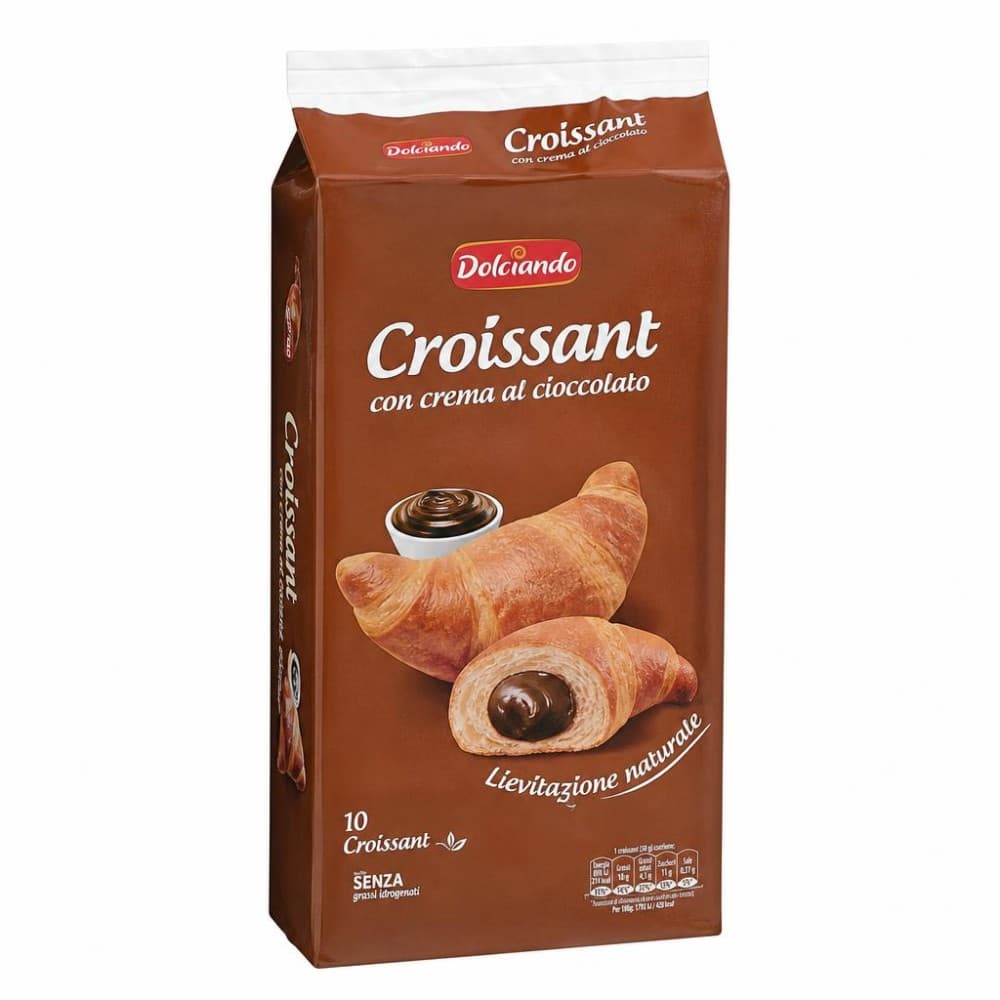 Delciando rogljiči s čokoladno kremo 500 g Akcija v trgovini Eurospin