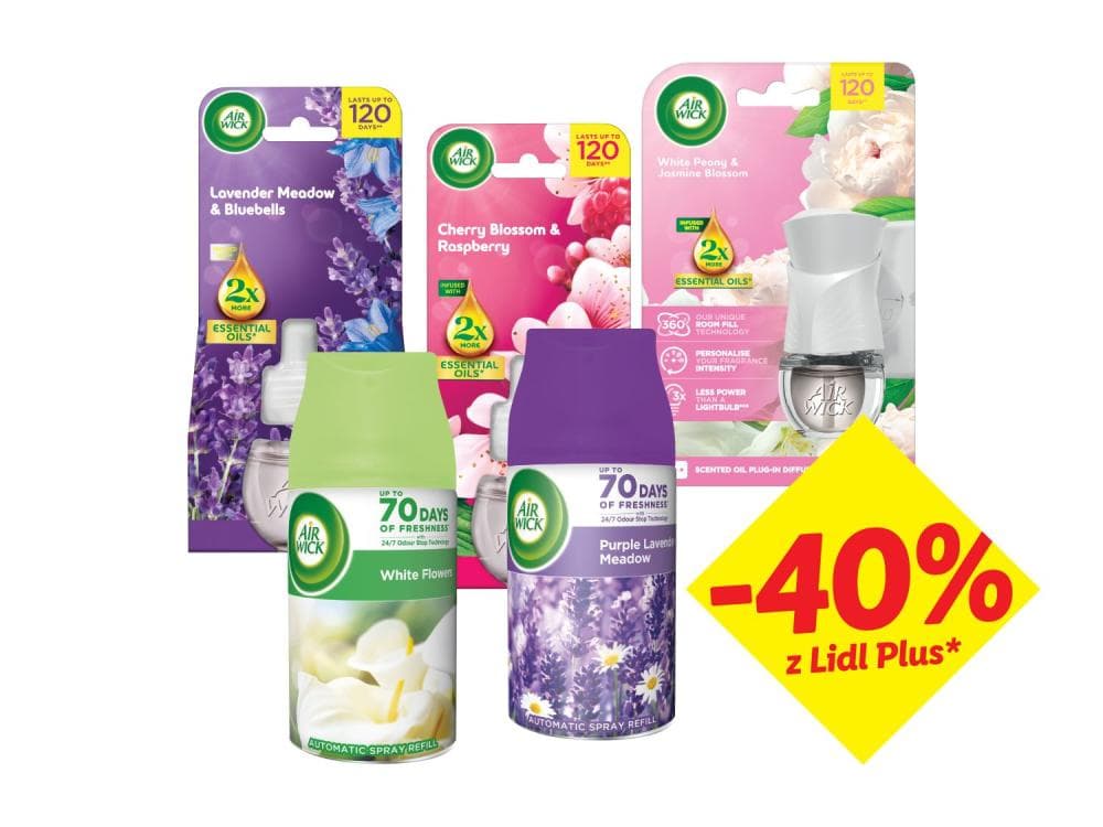 Izbrani izdelki Airwick Akcija v trgovini Lidl