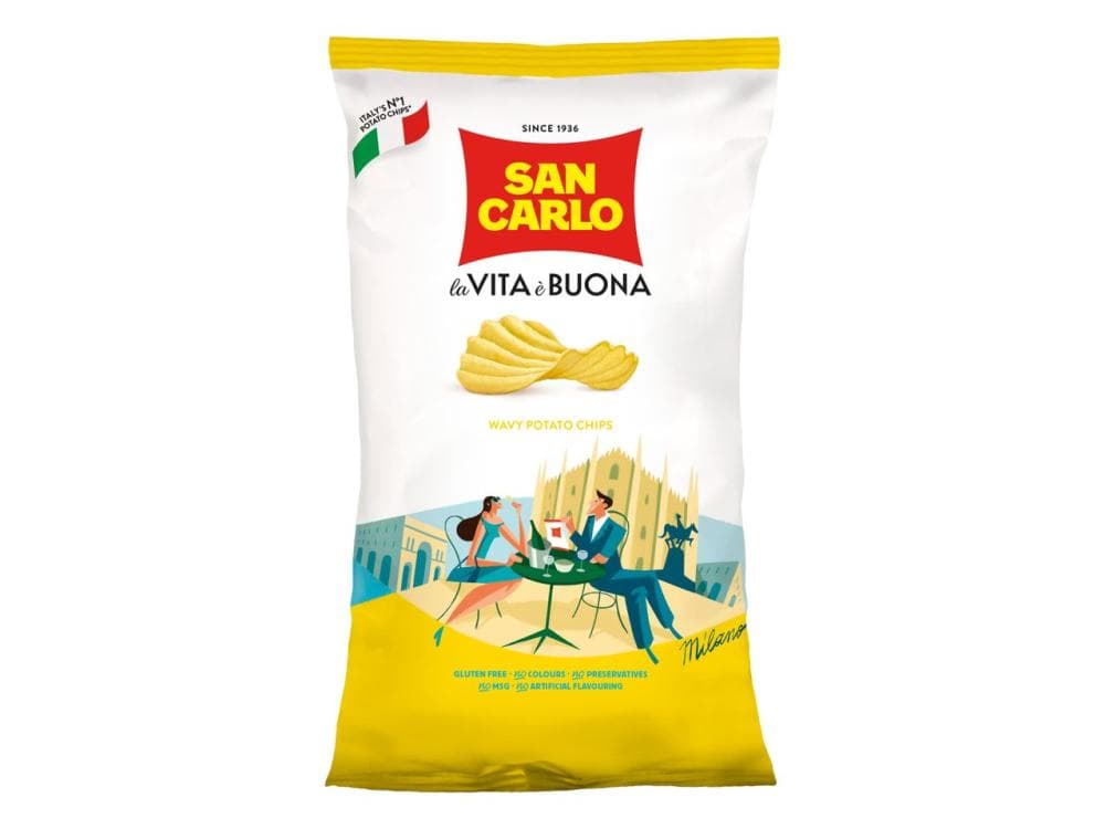 Čips San Carlo 300 g Akcija v trgovini E.Leclerc