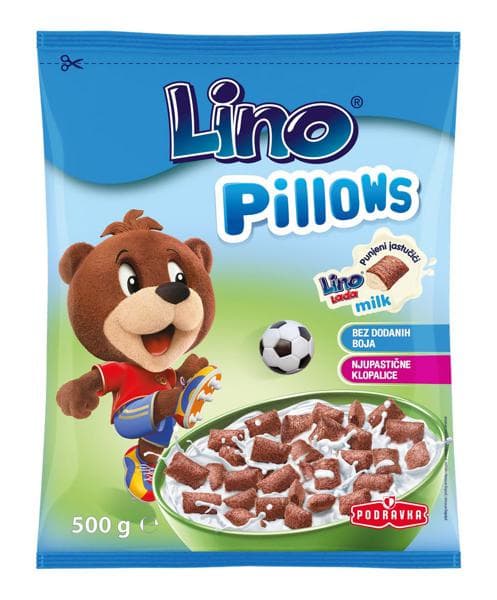 Lino Pillows 500 g Akcija v trgovini Spar