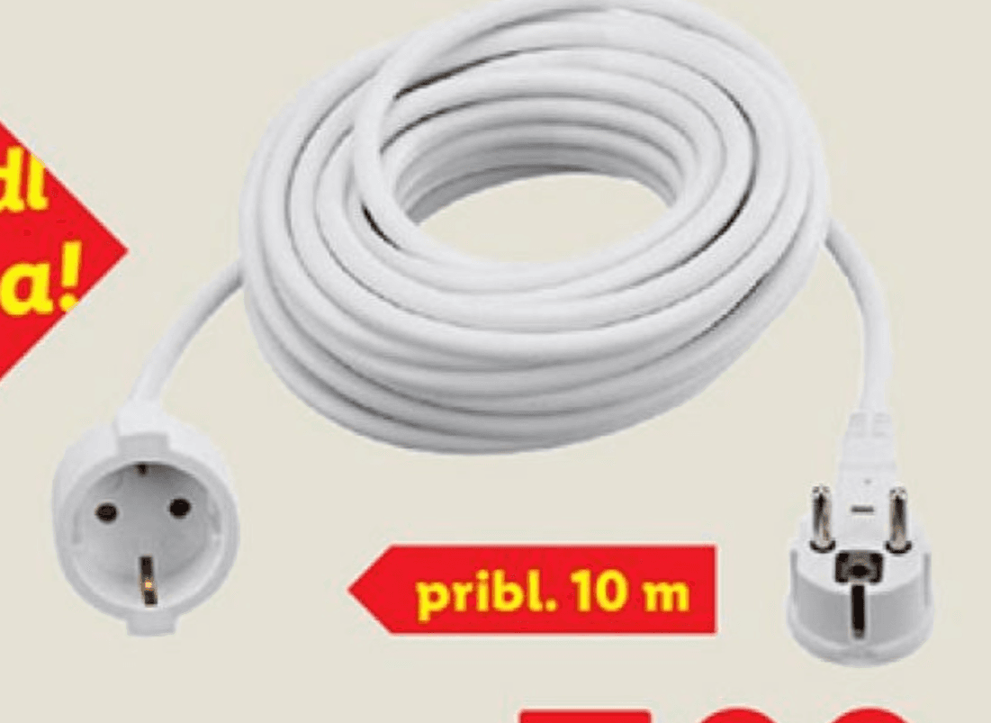 TRONIC Podaljšek Akcija v trgovini Lidl