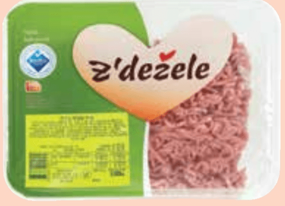 Mleto mešano meso Z'dežele 500 g Akcija v trgovini Tuš
