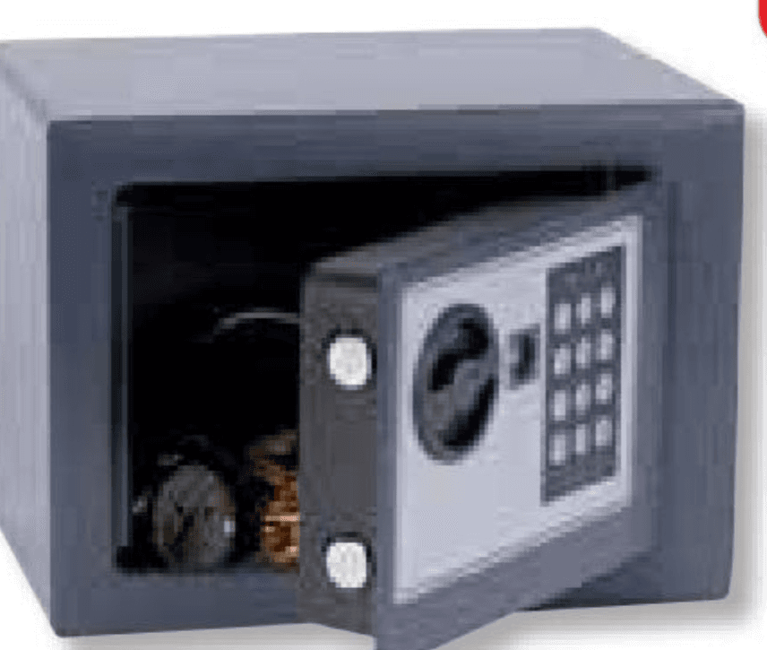 Pohištveni trezor 'Security Box Mini' v 17 x š 23 x g 17 cm Akcija v trgovini Bauhaus