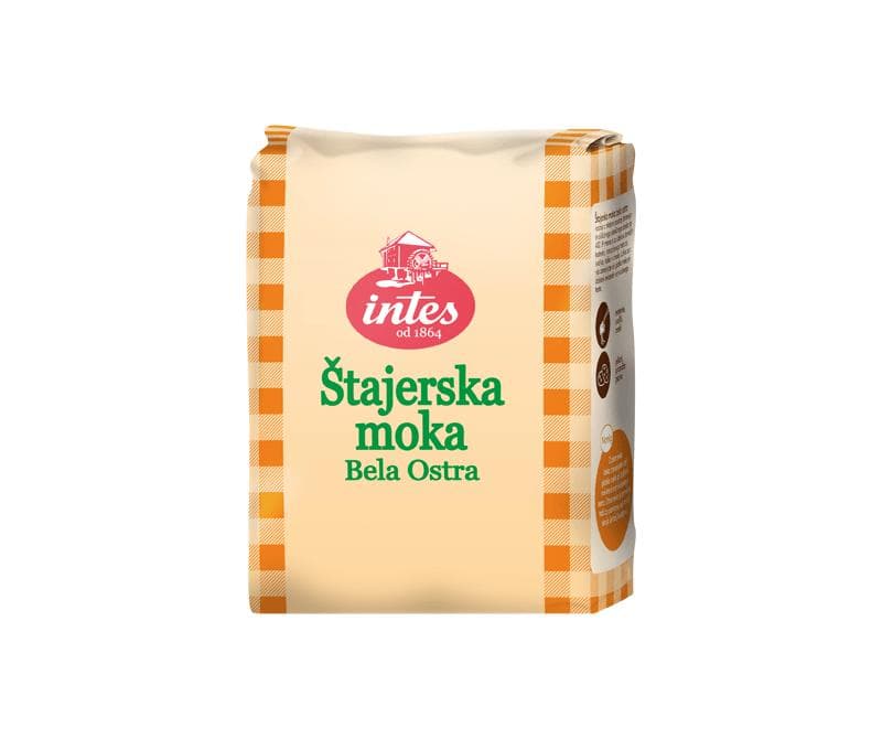 Pšenična bela Štajerska moka 1 kg Intes Akcija v trgovini Mercator