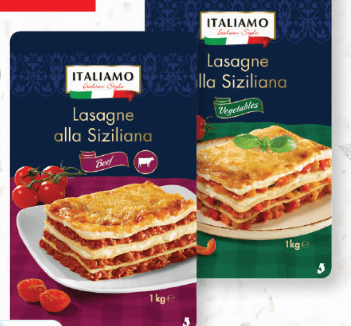 Italiamo lazanja na sicilijanski način 1 kg Akcija v trgovini Lidl