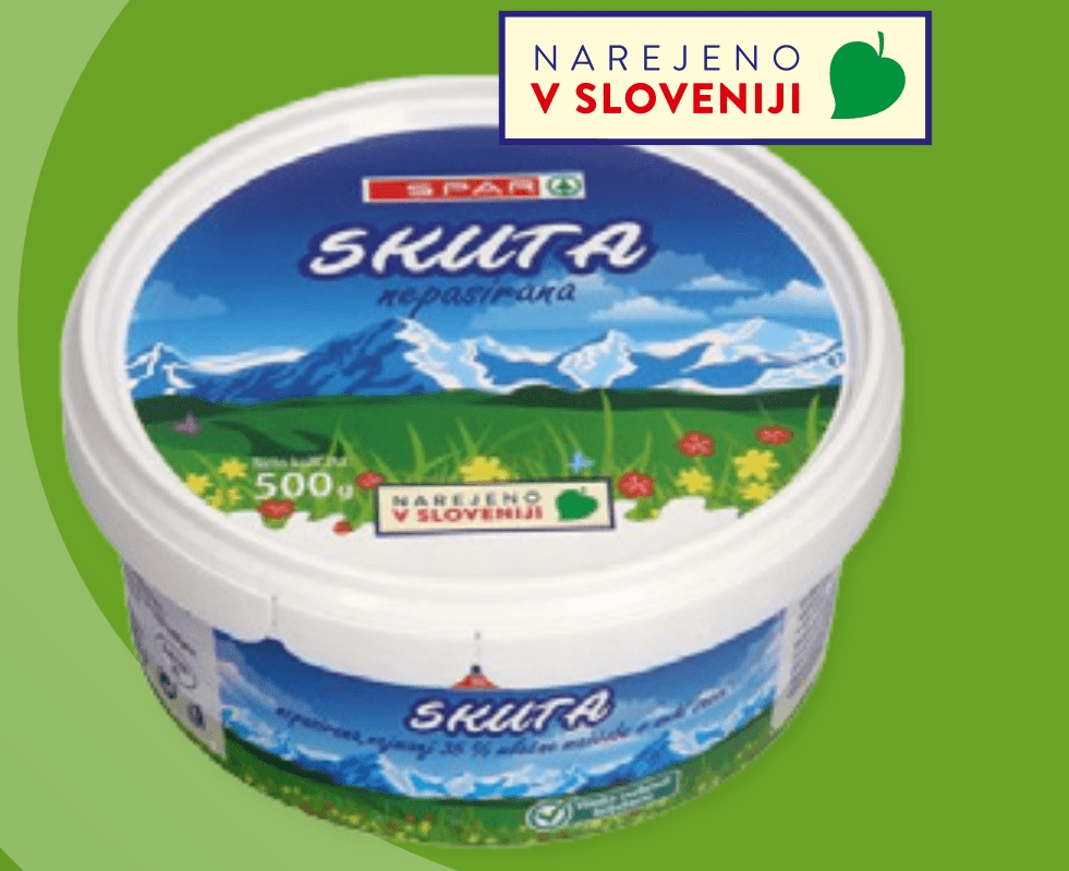 Spar skuta 500 g Akcija v trgovini Spar