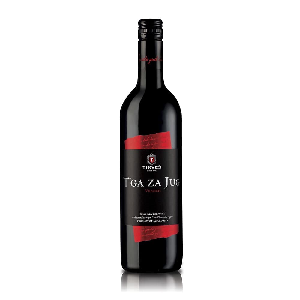 Vino T'ga za Jug, Alexandria, Kratošija, Vranec ali Temjanika 0,75 l Tikveš Akcija v trgovini E.Leclerc