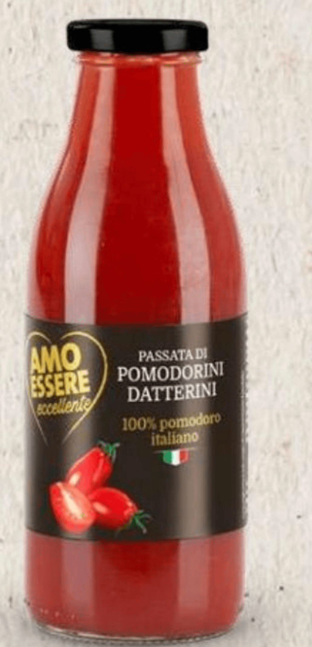 Amo Essere pasirani datljevi paradižniki 500 g Akcija v trgovini Eurospin
