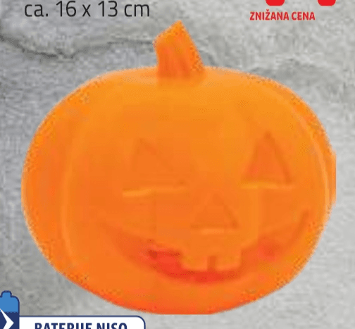 Buča z lučko Akcija v trgovini E.Leclerc