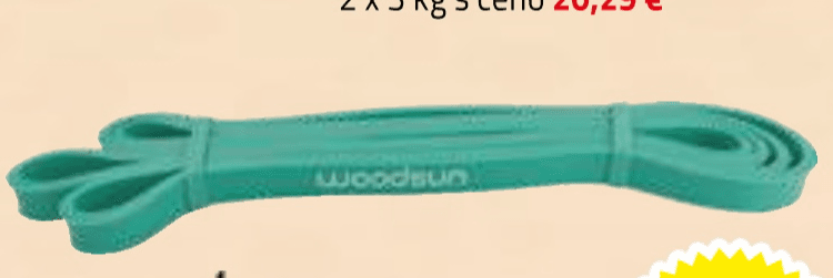 Woodsun elastični trak Akcija v trgovini E.Leclerc