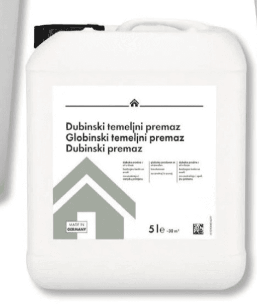Globinski temeljni premaz 5 l Akcija v trgovini Bauhaus
