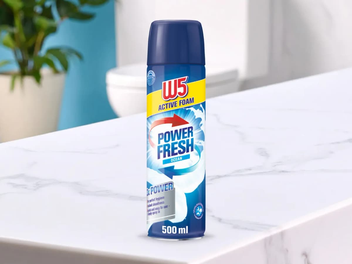 W5 Aktivna pena za WC školjko 500 ml Akcija v trgovini Lidl
